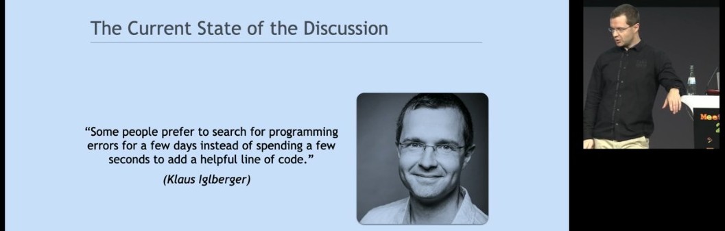 Klaus Iglberger: The Real Problem of C++ - current state of discussion